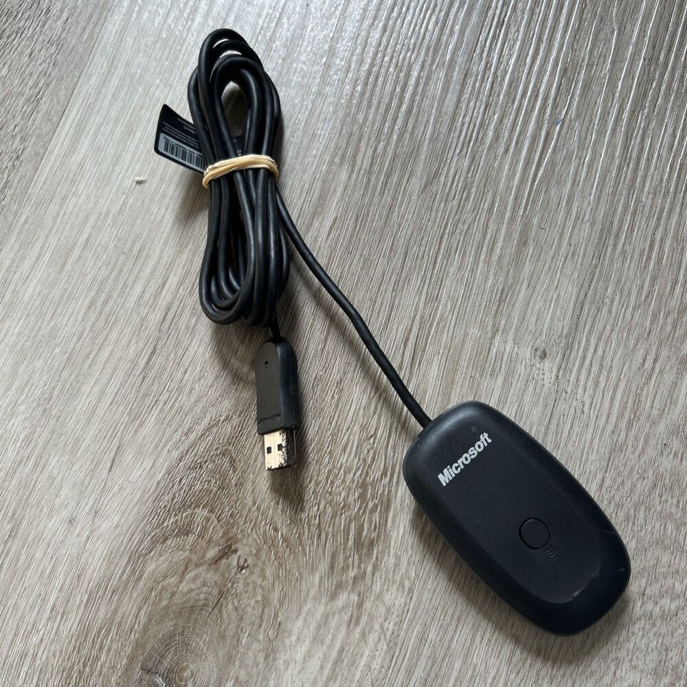Microsoft Xbox 360 Wireless Gaming Receiver for Windows PC MODEL 1086 OEM Tested
